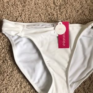 White Bikini bottoms